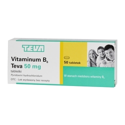 Zdjęcie produktu Vit. B 6 (Teva)