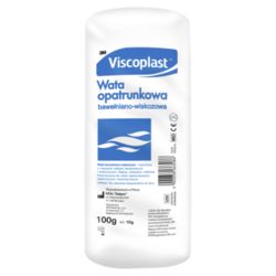 Zdjęcie produktu Wata opatrunkowa bawełniana wiskozowa (Viscoplast)