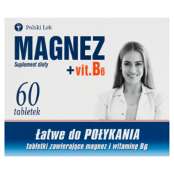 Zdjęcie produktu Magnez + vit B6 Polski Lek