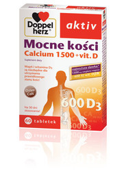 Zdjęcie produktu Doppelherz aktiv Mocne kości Calcium 1500 + vit D