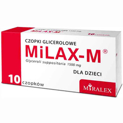 Zdjęcie produktu Czopki glicerolowe Milax-M