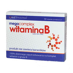 Mega Witamina B Complex, Tabl., 50 Szt - Zamów Online Do Apteki ...