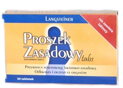 Zdjęcie produktu Proszek zasadowy tabs