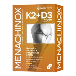 Zdjęcie produktu Menachinox K2 + D3 2000