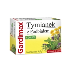 Zdjęcie produktu Gardimax Tymianek z Podbiałem + 20 ziół