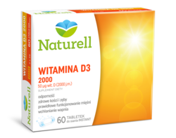 Zdjęcie produktu Naturell Witamina D3 2000