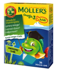 Zdjęcie produktu Mollers Omega-3 Rybki