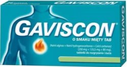 Zdjęcie produktu Gaviscon o smaku mięty TAB