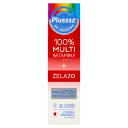 Zdjęcie produktu Plusssz 100% Multiwitamina+Żelazo