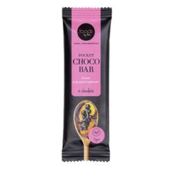 Zdjęcie produktu Pocket Choco Bar Plum & Blackcurrant in chocolate