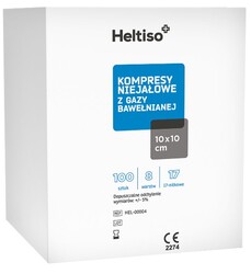 Zdjęcie produktu Heltiso Kompresy niejałowe