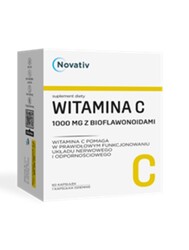 Zdjęcie produktu Novativ Witamina C 1000 mg z bioflawonoidami